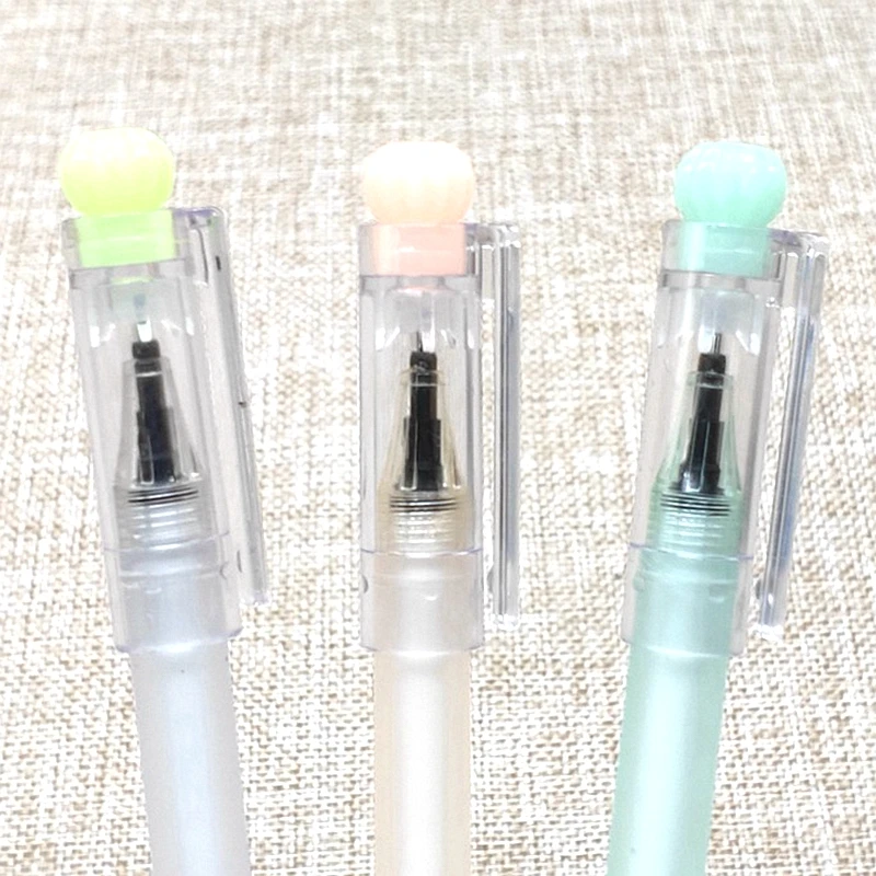 Гелевая ручка с кактусами 0 38 мм стираемая стержень синими чернилами ручки для