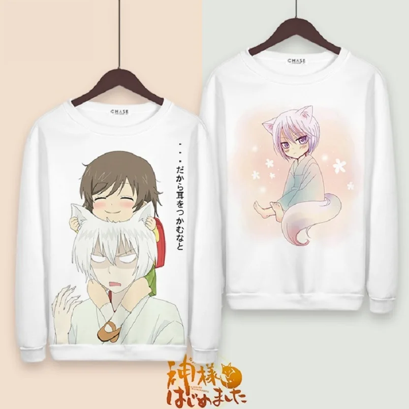 Толстовка унисекс с аниме Kamisama Love Kiss пуловер куртка пальто Tomoe Momozono Nanami толстовки