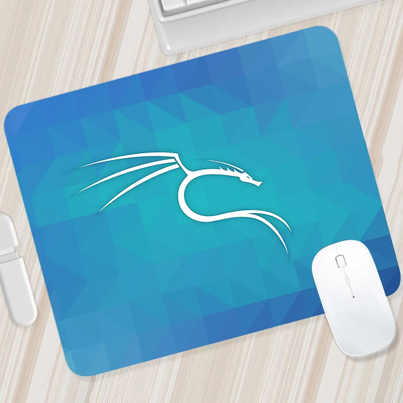 Коврик для мыши Kali Linux клавиатуры прочный Настольный коврик резиновый небольших