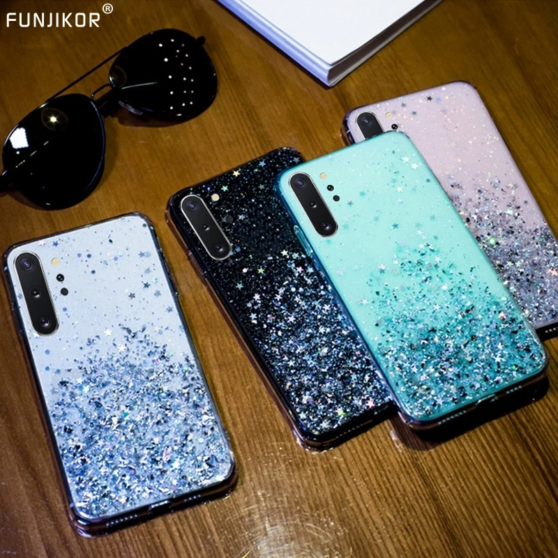 Звездный Блестящий силиконовый чехол для Vivo Y91C Y91 Y71 Y65 Y83 Y93 Y95 Y12 Y17 Y19 Y50 Y30 S1 Pro V15 V17 Neo