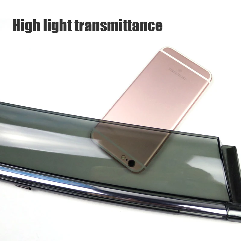 Backar 4pcs Auto Car Windows Rain Wind Sun Shield Deflector Visor Trim For Lexus RX270/RX350 2010 -2017 Accessories All Weather |