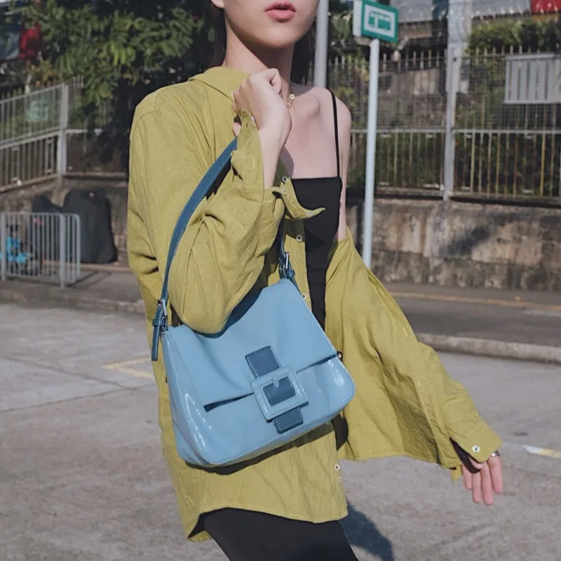 2020 летняя сумка из искусственной кожи аллигатора под подмышки роскошная