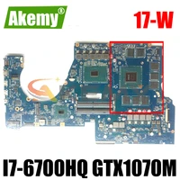 Akemy 862263-601 862263-001 DAG38DMBCC0                         pressgio 17-W 17-W151NR                                                            6700HQ GTX1070M               