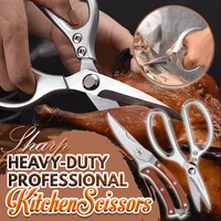 heavy duty professional sharp kitchen scissors