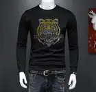 Толстовка мужская с капюшоном, модный теплый свитшот с длинным рукавом, Азиатский Размер, осень