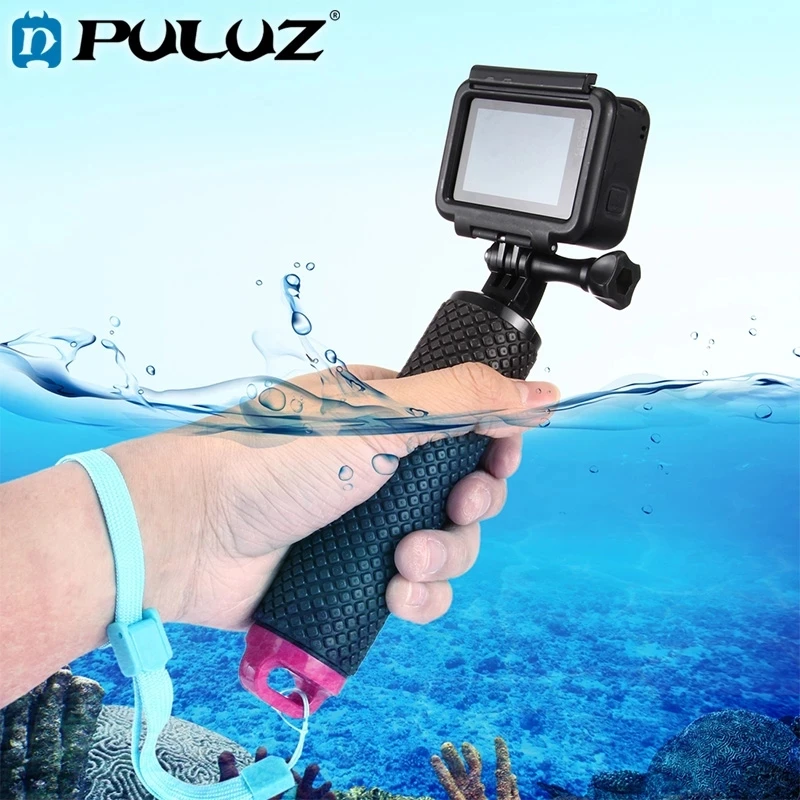 

PULUZ Sport Camera Floating Hand Grip Adjustable Anti-lost Hand Strap Universal for GoPro Xiao with Adjustable Hand Strap