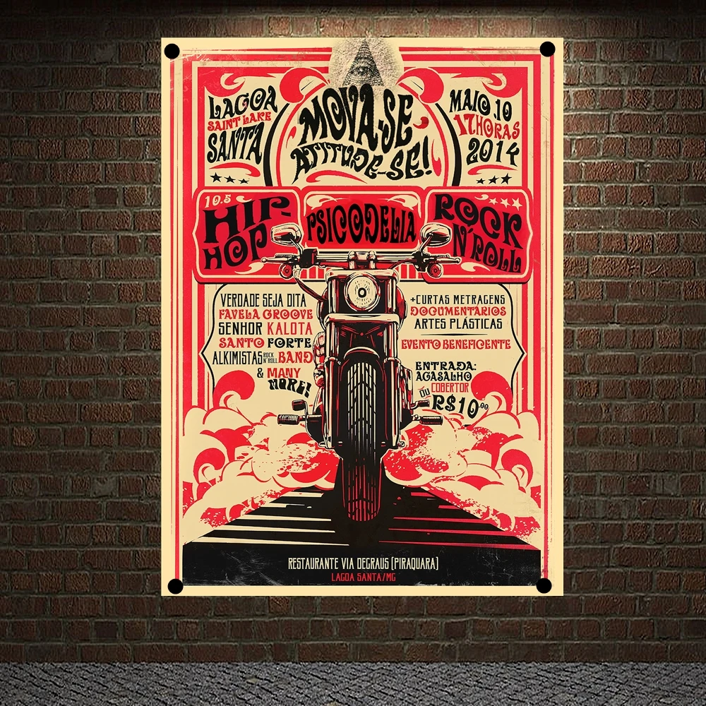 Музыкальная тема настенная подвеска с четырьмя отверстиями вывеска в стиле