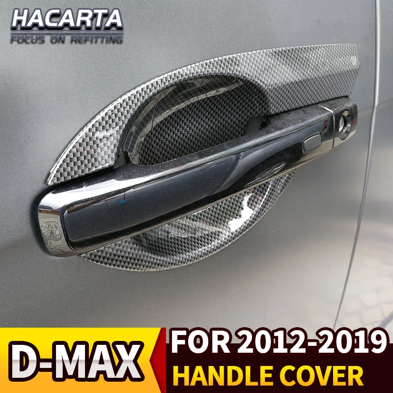 Наклейка на дверную ручку для ISUZU D MAX 2015 ~ 2019|Наклейки автомобиль| |