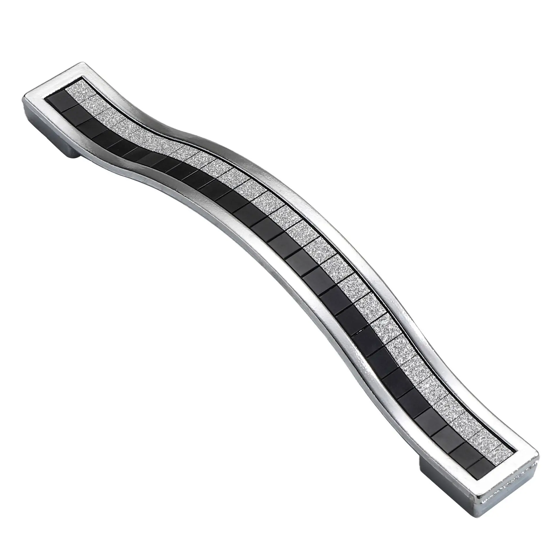

Light Bead Fine Drill Simple Frosted Silver Black Crystal Drill Aluminum Alloy Cabinet Drawer Furniture Hardware Handle