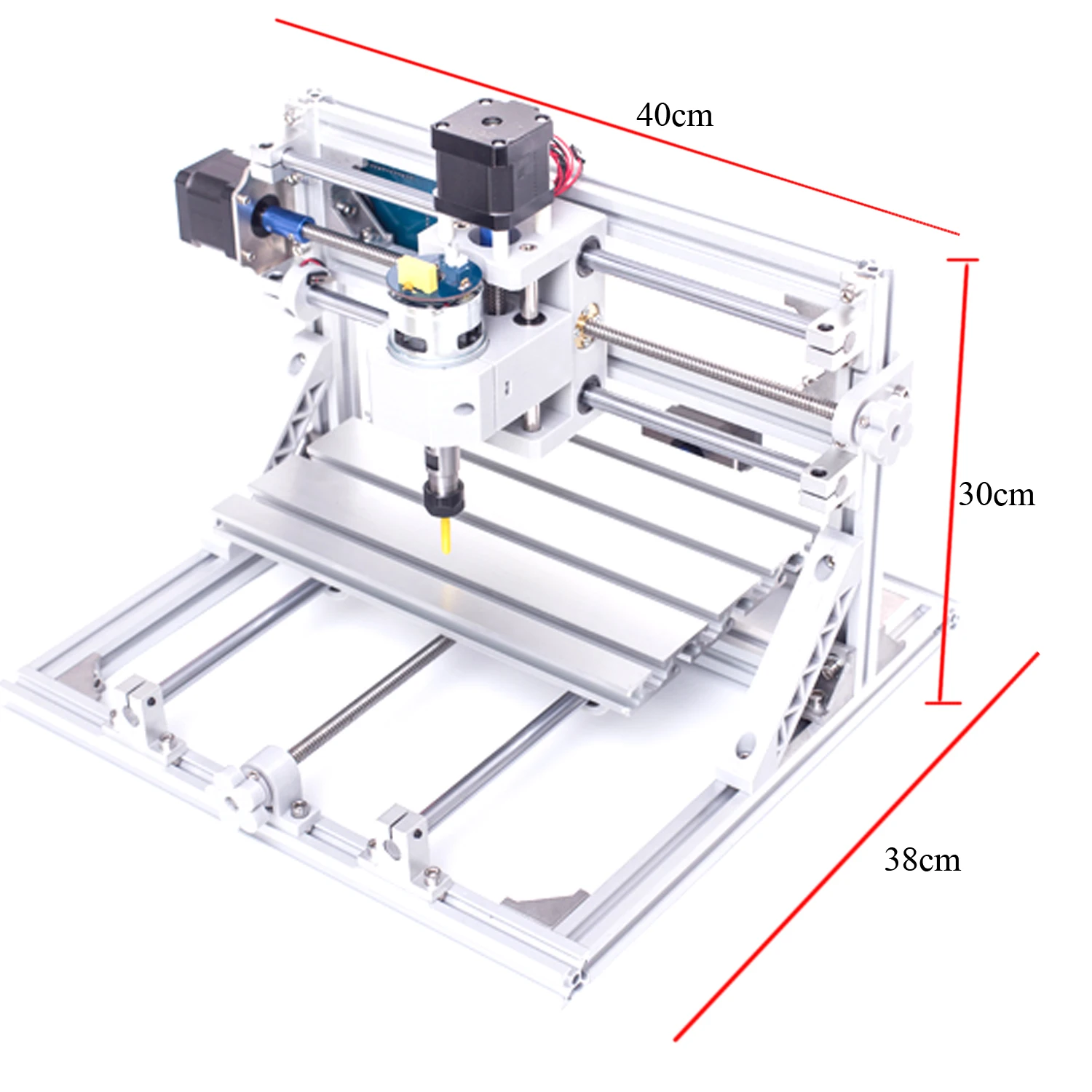 Новое поступление DIY CNC 3-осевой ЧПУ маршрутизатор комплект 2500 мвт лазерный гравер