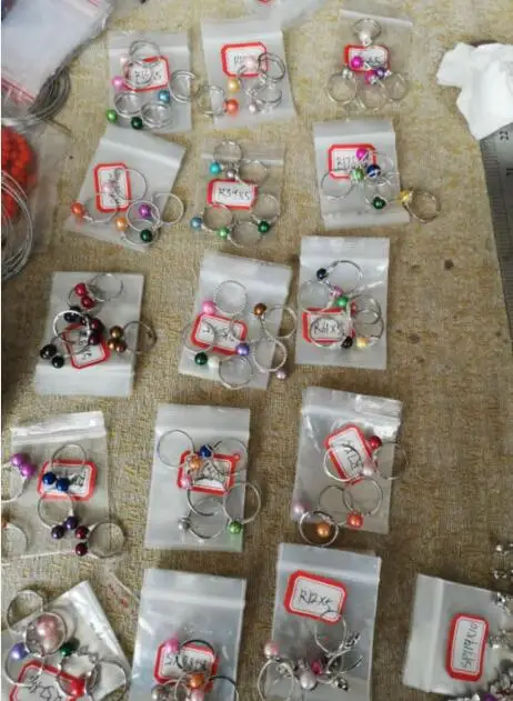 Кольца с жемчугом 925 SS серебряные кольца пресноводным регулируемый размер