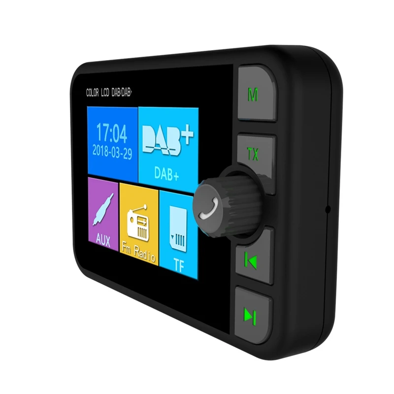 Автомобильный DAB/DAB + приемник Универсальный цифровой радиоприемник Bluetooth MP3