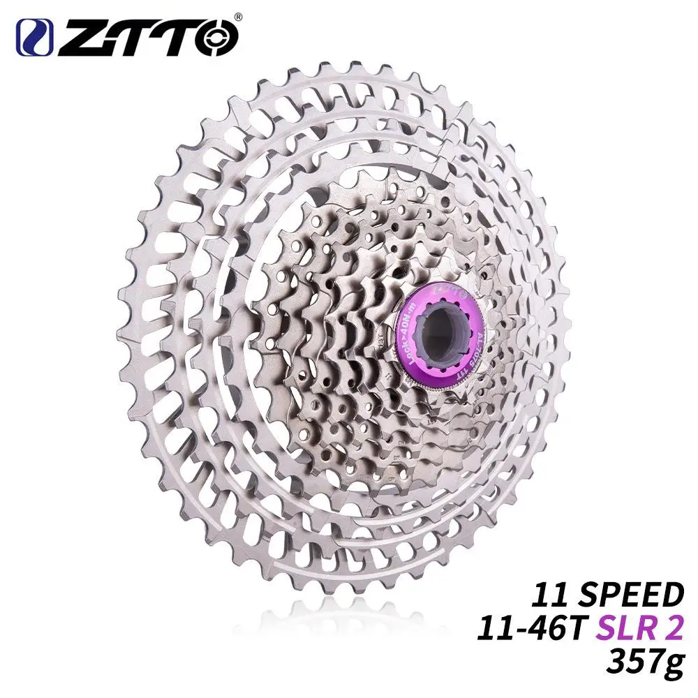 

11-speed 11-46 T Bike Cassette Free Wheel HG Compatible 11s Ultralight 46T CNC Bicycle Flywheel Freewheel for Mountain Bike