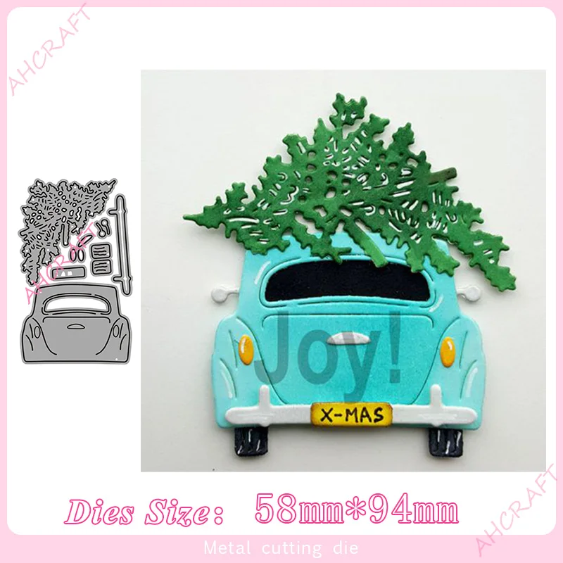 Новогодняя елка в автомобиле металлические Вырубные штампы для сделай сам