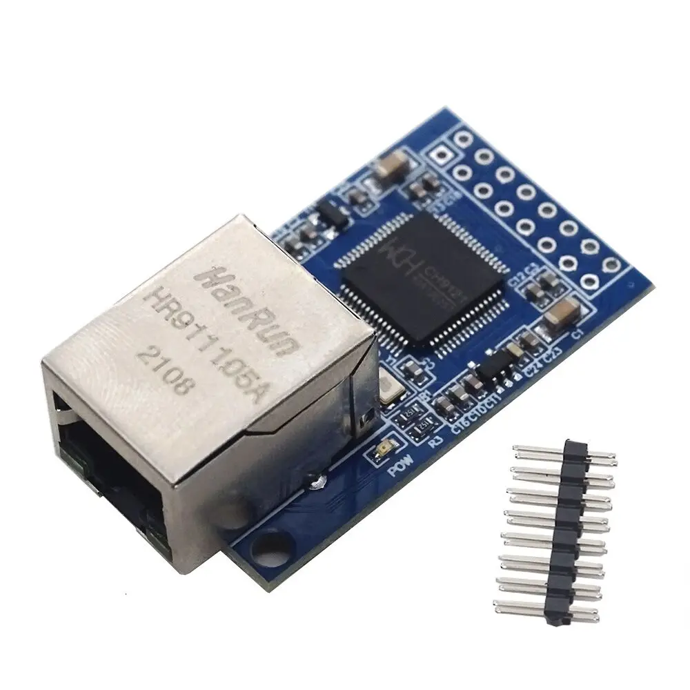 Последовательный порт CH9121 UART для сетевого модуля Ethernet TCP/IP 51/STM32 3 В 5 в плата