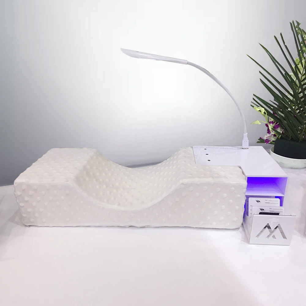 Ресницы для наращивания подушка ресниц шеи с операционным столом салона красоты