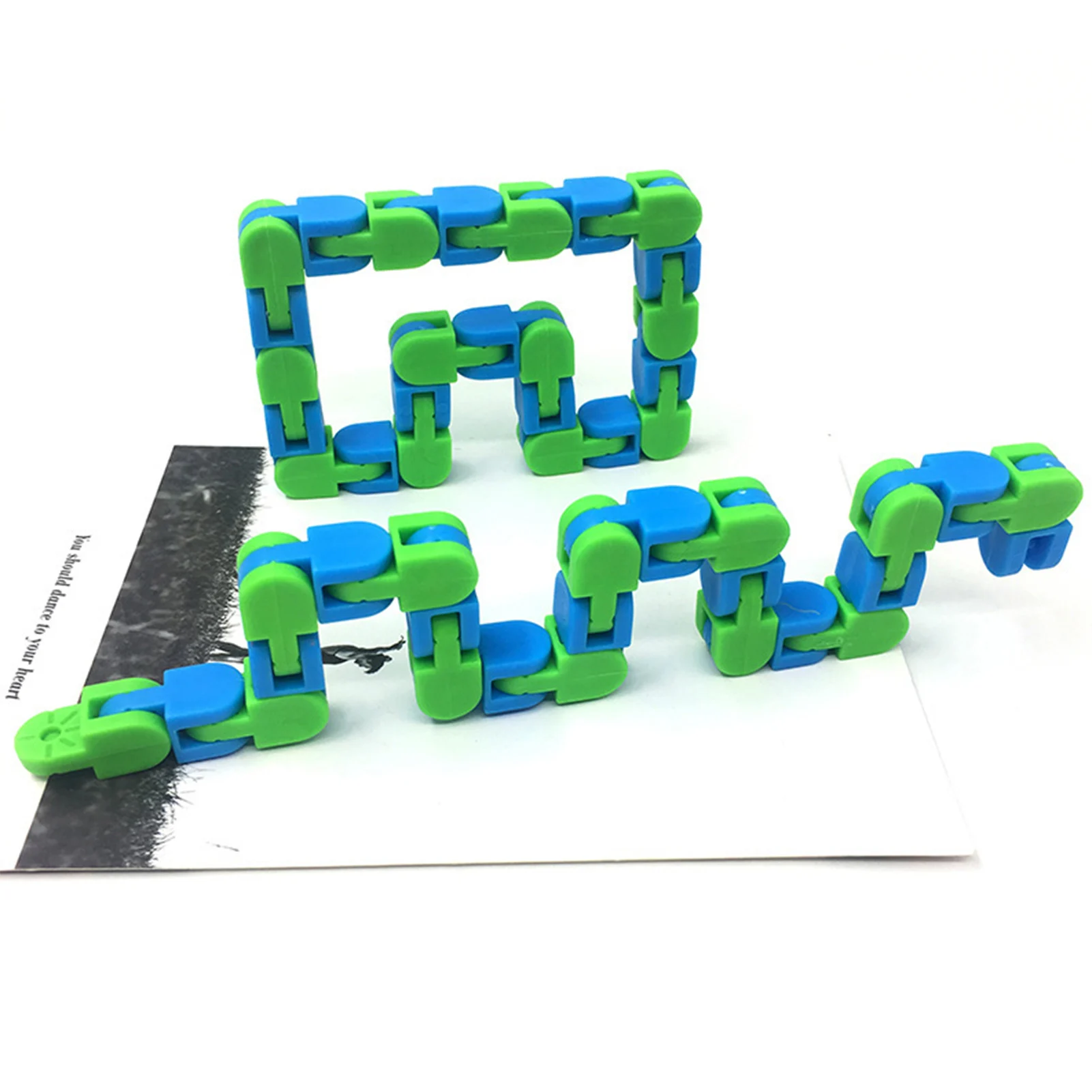 Rompecabezas de serpiente para ni&ntilde;os, 1 Uds., juguete de serpiente para autismo, juguete sensorial cl&aacute;sico, 28CM DH-1