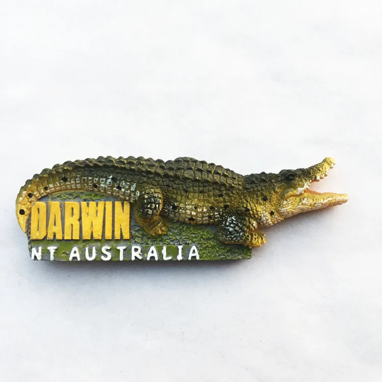 

Магнитные наклейки QIQIPP на холодильник для туристических сувениров в Дарвине, парк крокодил, Северная область, Австралия