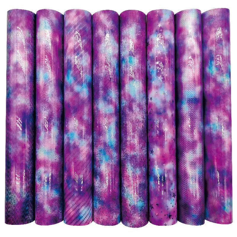 

A4 8.2"*11.8" 10 Sheets On Set Purple Series Chunky Glitter Faux Leather Fabric Vinyl For Bows Synthetic Leather Sheets DIY Bags