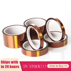 Термостойкая термостойкая лента для 3D-принтера BGA Kapton, полиимидная изоляционная термоизоляционная клейкая лента