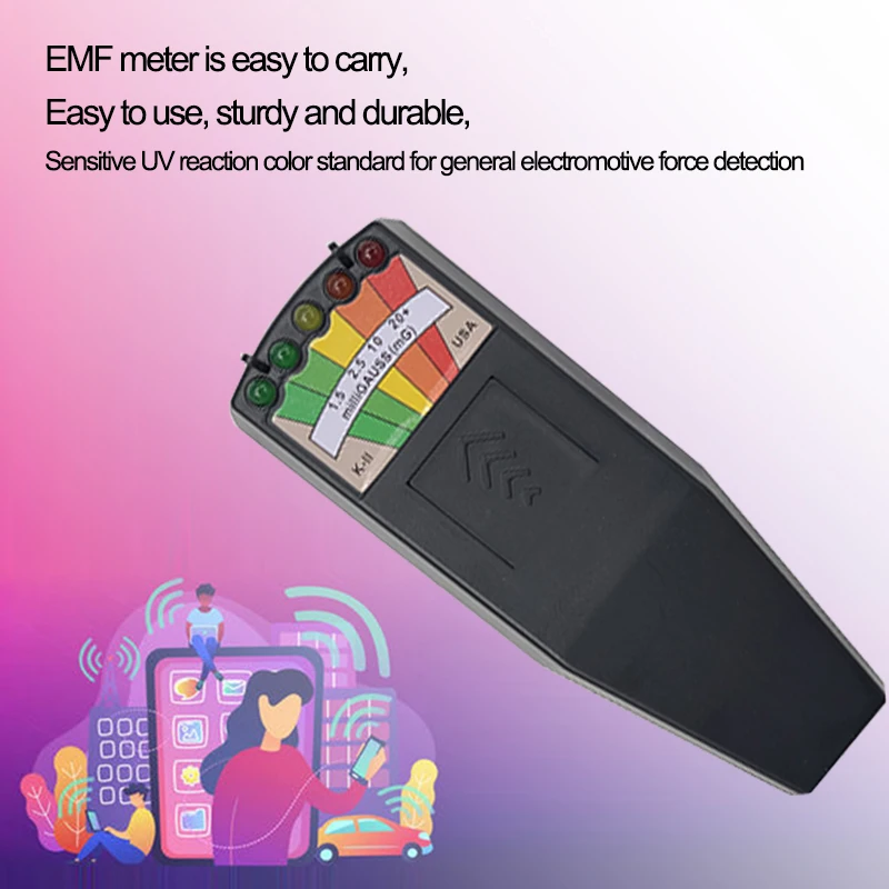 Декодер каналов кабельного телевидения K2 электромагнитного поля EMF гауссовый