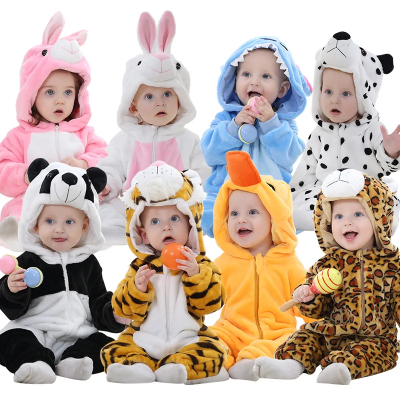 

Winter Baby Clothes Panda Rabbit Romper Boy Costume Newborn Romper For Bebes Clothing Kids Girl Jumpsuit Toddler Infant Sleepers