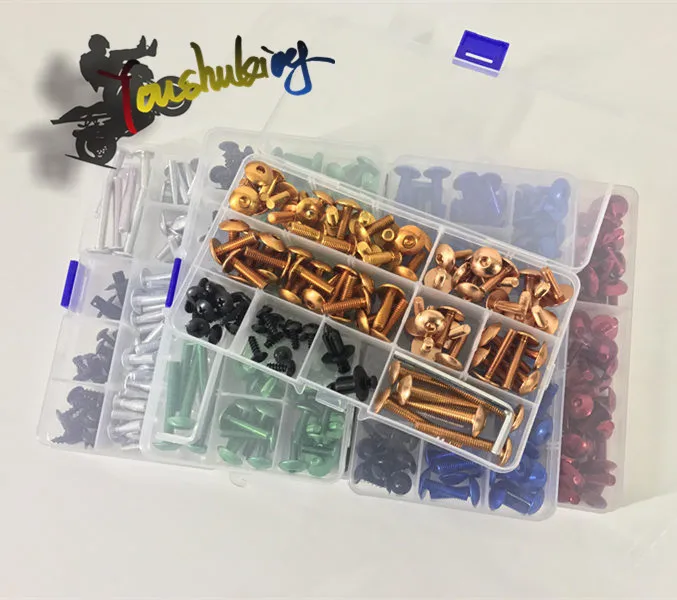 Универсальный мотоциклетный Комплект болтов шайба для YZF R1 R6 2005 2006 2007 2008 2009 2010 2011