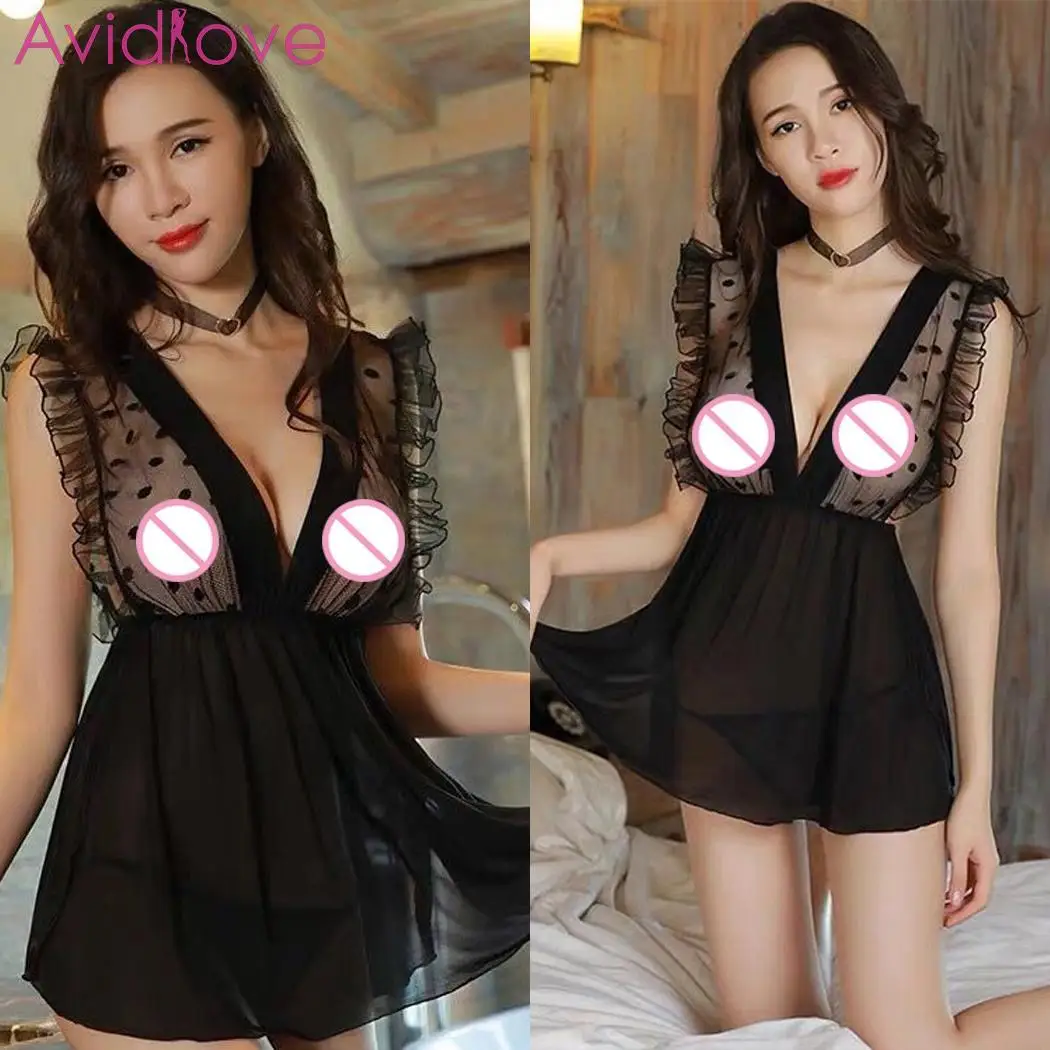 Для женщин с v-образным вырезом женское платье-Камиза оборками пэтчворк