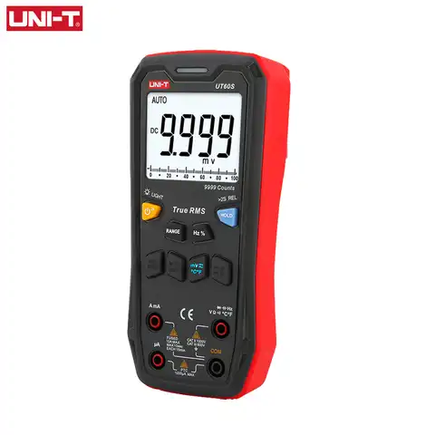Цифровой умный мультиметр UNI-T UT60S, Bluetooth мультиметр UT60BT, True RMS, 1000 В, тестер напряжения постоянного и переменного тока, амперметр, измеритель ч...