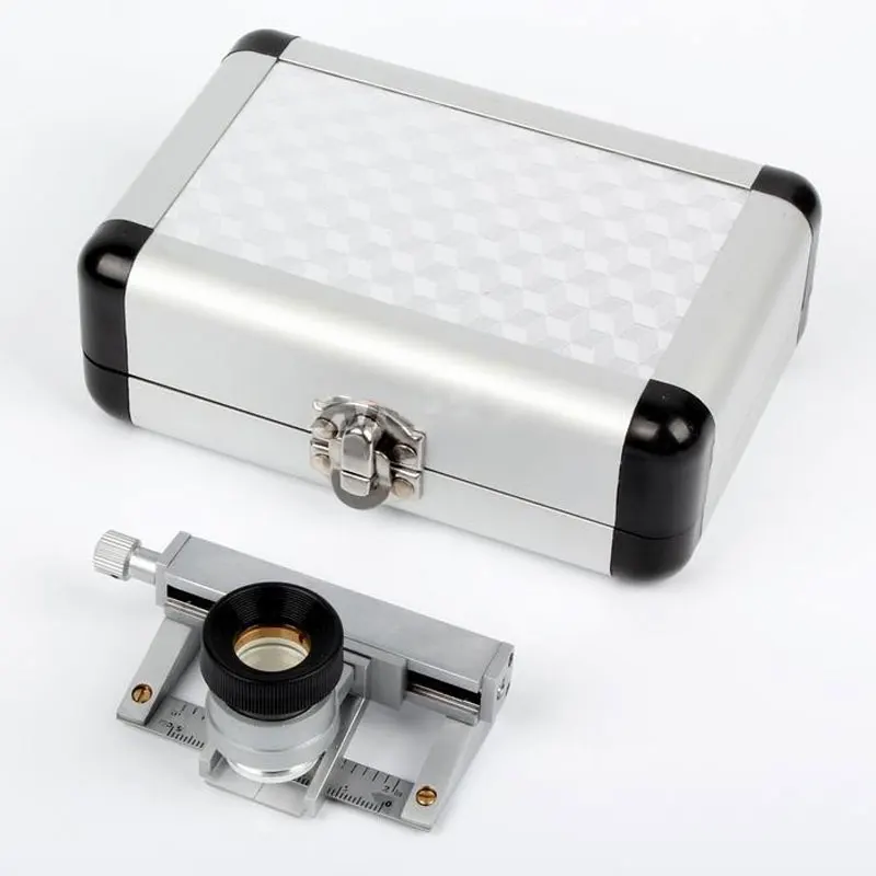 Оптический льняной тестер лупа для анализа плотности ткани увеличительное