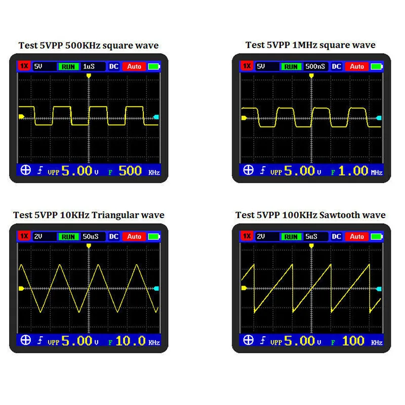 Цифровой осциллограф с полосой 5 м портативный мини-осциллограф 20 Мвыб./с для DSO