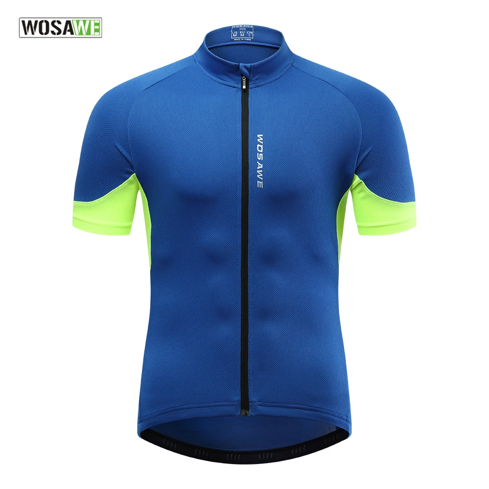 WOSAWE велосипедная майка с коротким рукавом быстросохнущая MTB одежда Ropa Maillot Ciclismo