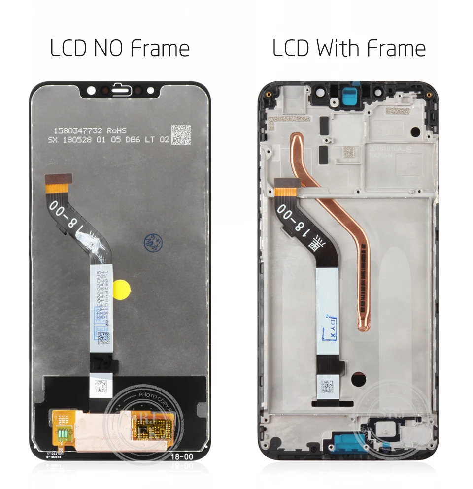 Srjtek для Xiaomi Pocophone F1 ЖК стекло матрица сенсорный экран дигитайзер полная сборка с рамкой 6,18 ''для Pocophone F1 дисплей