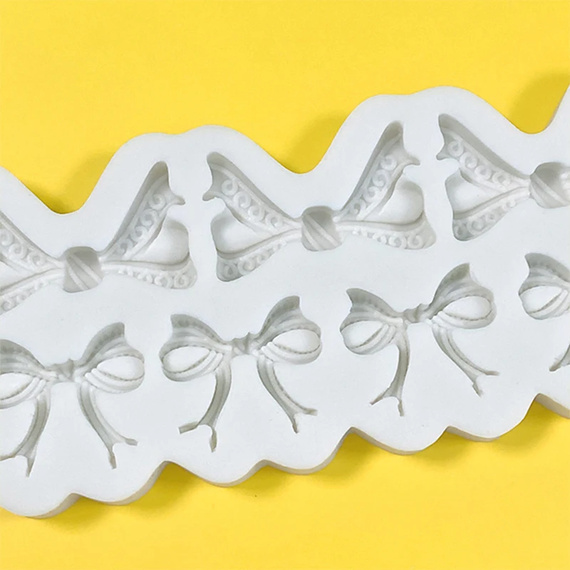 Мини бант силиконовый желе Шоколад Антивандальная форма лук конфеты технология