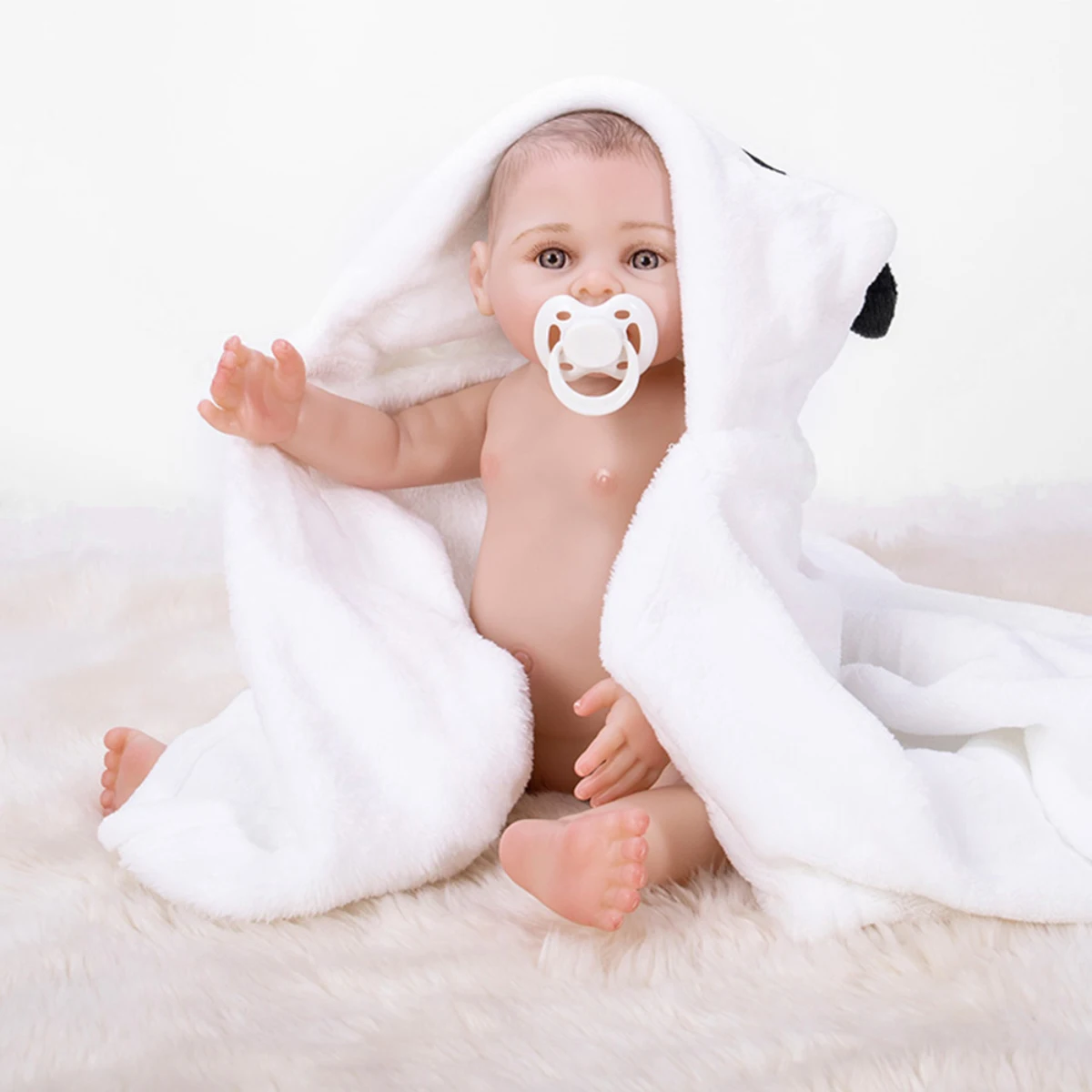 

AWW! Reborn Doll Toddler Girl 16" Baby Newborn Boneca Renascida Life Like Bebe Realistic Berenguer From OtardDoll