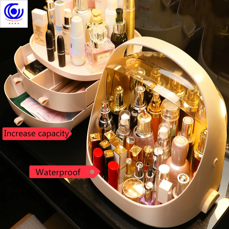 Органайзер для косметических чеков пылезащитный Настольный органайзер хранения