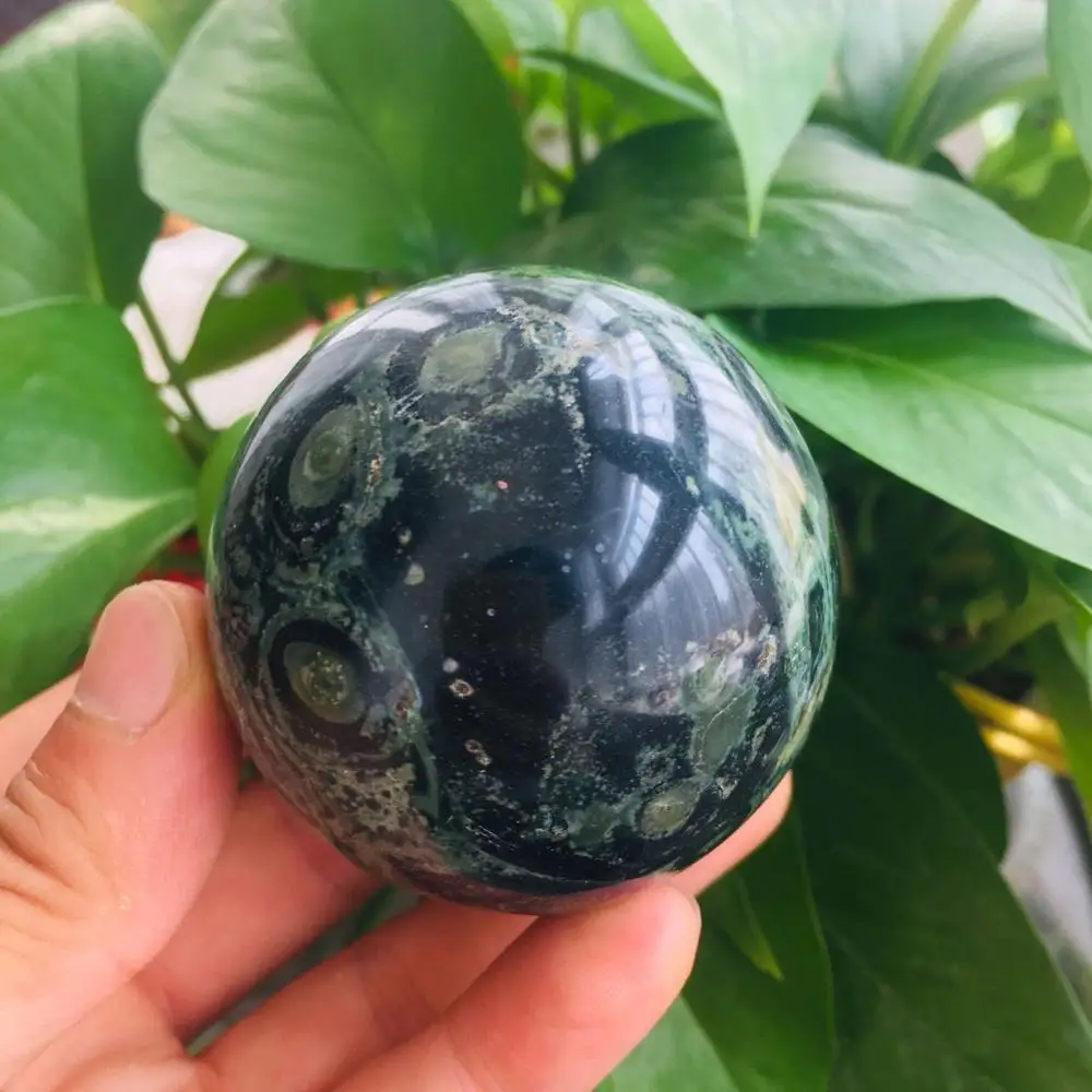 50-55 мм натуральный драгоценный камень сфера малахит хрустальный шар | Дом и сад