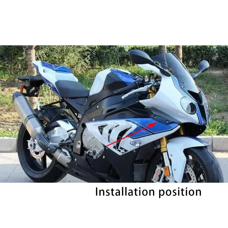 Передние аэродинамические крылья для мотоциклов Обтекатели лобового стекла