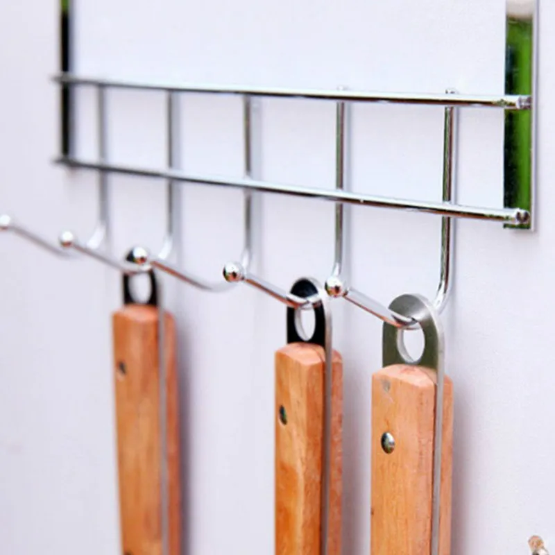 5 крючков из нержавеющей стали крепкий крючок для шкафа двери хранения дома и