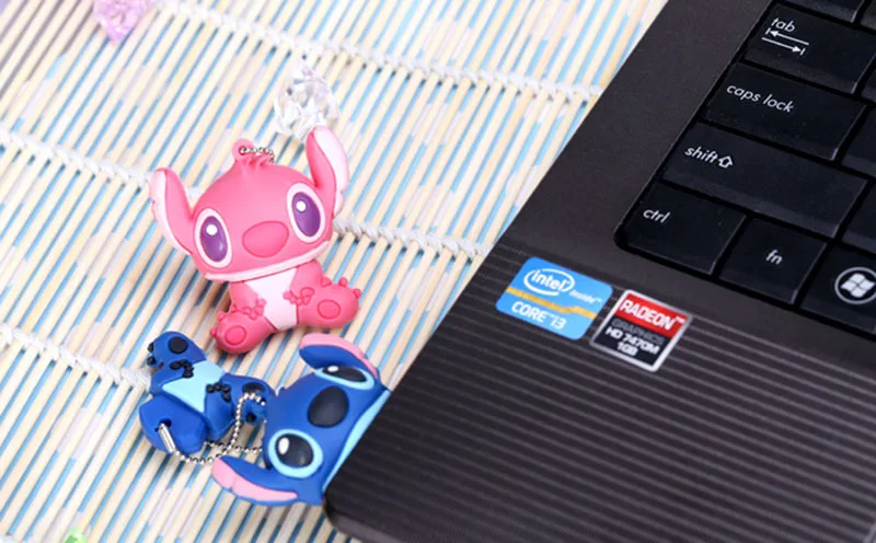Милый мультяшный USB флеш накопитель 128 ГБ 64 32 16 в виде кошки 2 0 диск|USB