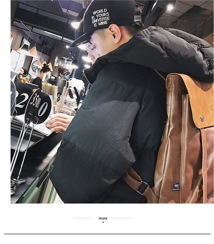 PViviYong Winter jacket men fashion male hooded coat jackets men high quality cotton Long coat men clothes bread parka 999