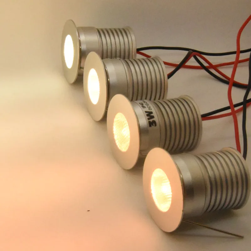 1W 2W 3W 4W 12V 24V DIY Light Fitting LED Spot Lighting Mini Bulb Spotlight for Stair Garden Roof Ceiling Lamp | Лампы и освещение