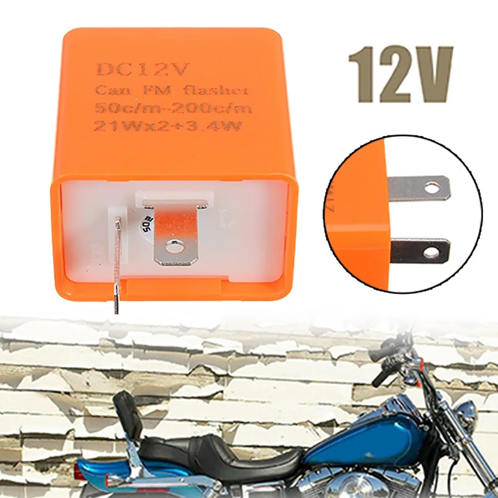 

2-Pin LED Adjustable LED Indicator Flasher Relay For Honda, For Kawasaki, For Suzuki To Achieve The Speed Of Requirement By Adju