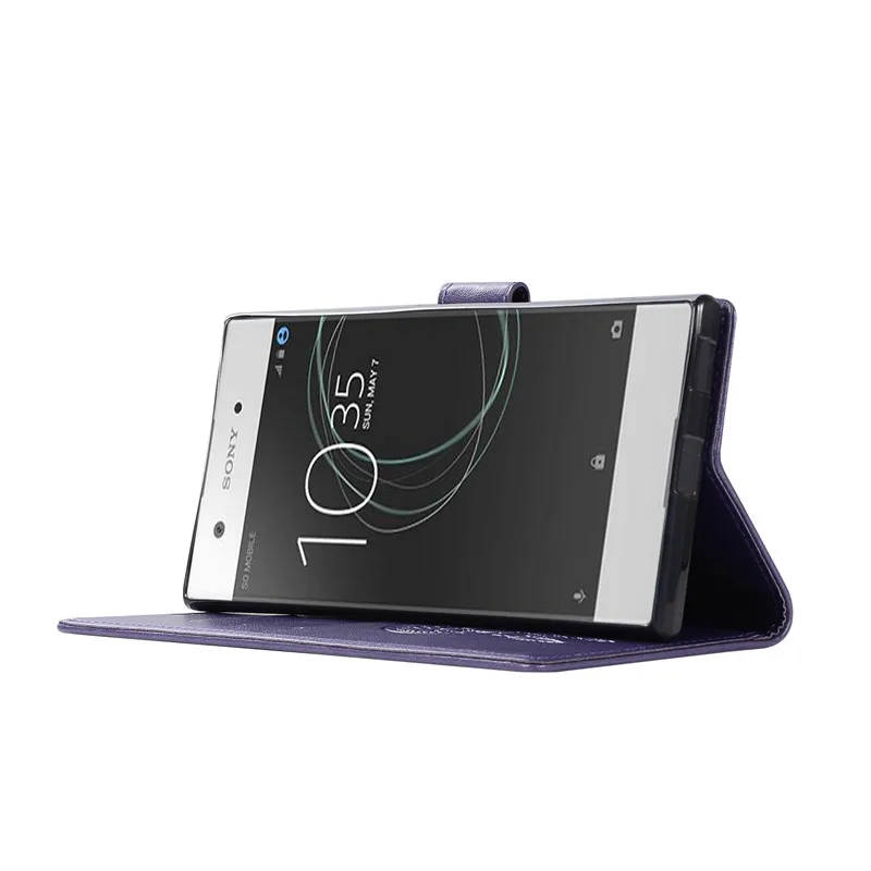Чехол для Sony Xperia L1 роскошный чехол бумажник из искусственной кожи L 1 G3311 G3313 Dual G3312