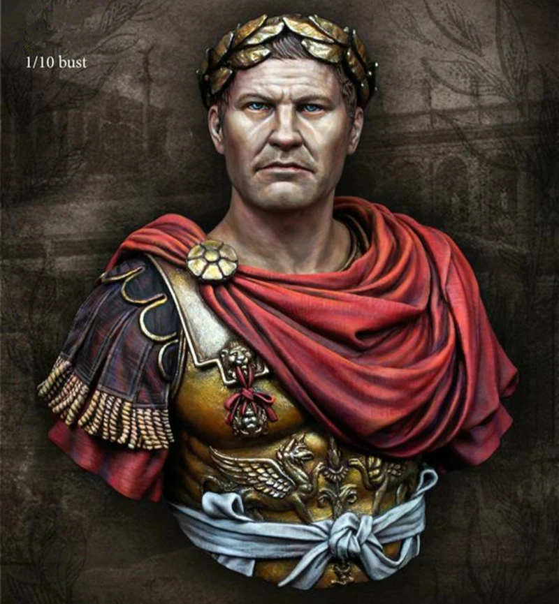 1/10 полимерный бюст набор для сборки фигурки модель Древние войны пленка Kaiser