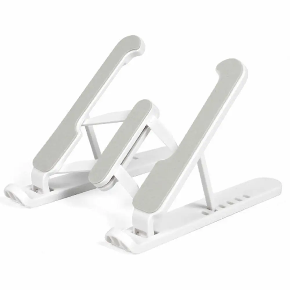 

Portable Laptop Holder Support Base Notebook Stand For Macbook Pro Lapdesk Computer Laptop Foldable Stand Cooling Bracket Riser