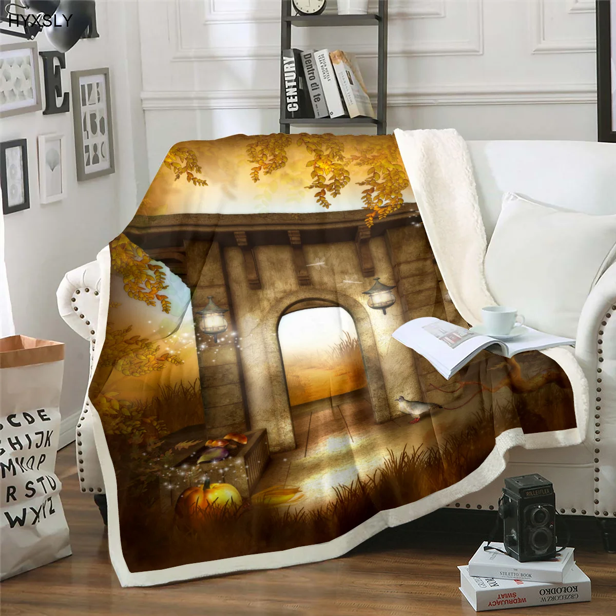 

Фланелевое Одеяло с изображением леса и животных, красивый 3D принт, роскошный для детей, для кровати, дивана, домашний текстиль, диван, зимни...