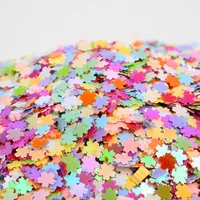 10gpack 5mm mixed colors glitter flakes nail sequins for craft glittering sakura sequin paillettes diy manicure nail art decor