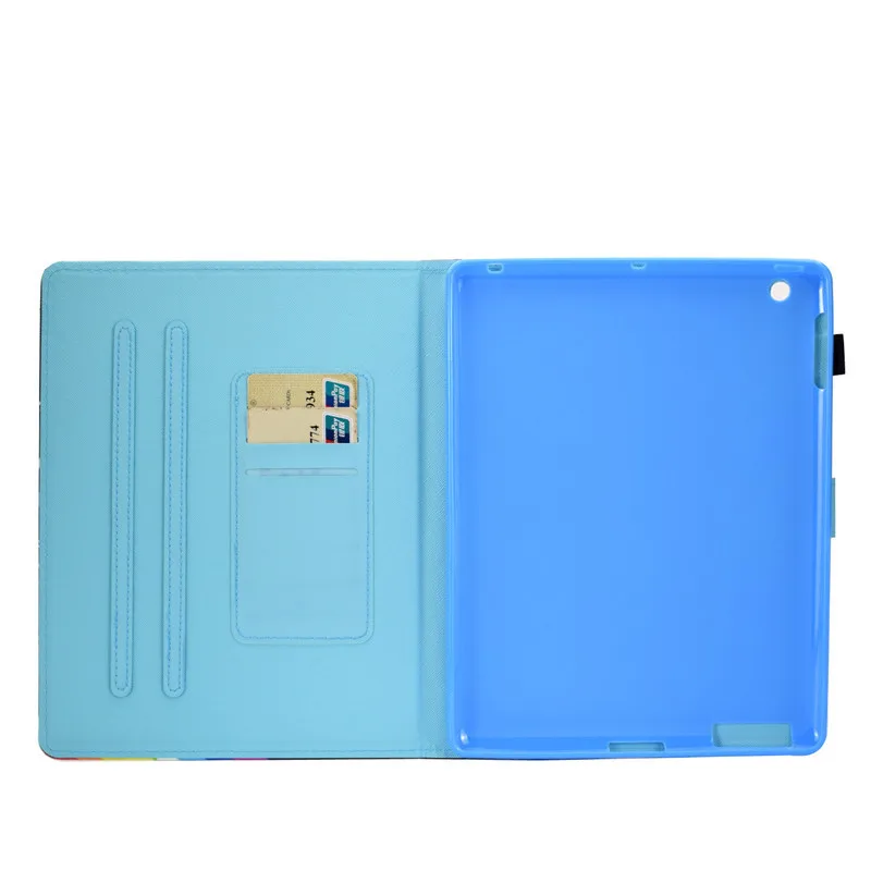 Великолепный народный чехол на заказ для Apple iPad 2 3 4 из искусственной кожи мягкая