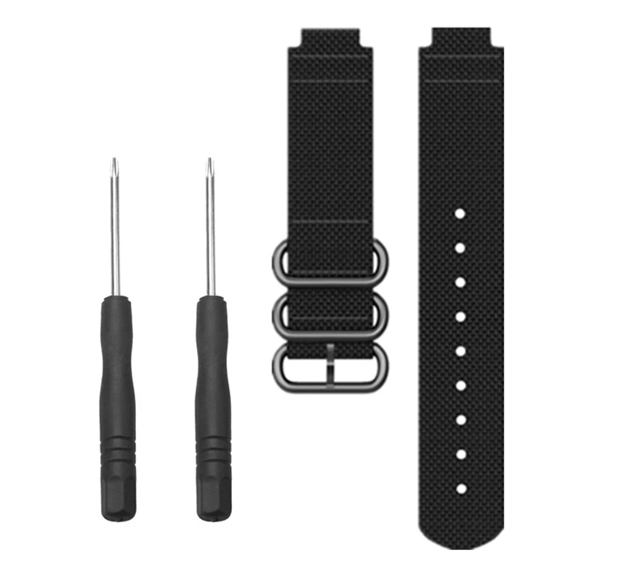 

LYQSTA Watch Band Nylon Replacement Watchstrap For Garmin Forerunner 235 220 230 620 630 735 Bracelet Outdoor Sport Wristband